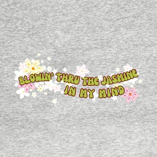 70s Retro | Jasmine In My Mind | Nostalgia | GenX | Lyrical T-Shirt